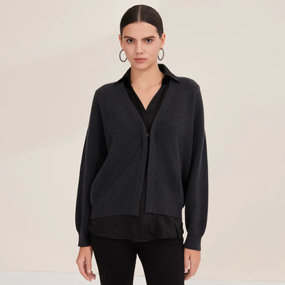 SoftKnit Button Cardigan